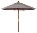 Patio Umbrella with Wood Pole Hardwood Ribs K468587