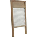 Galvanized Metal & Wood Washboard 12 x 24 R971