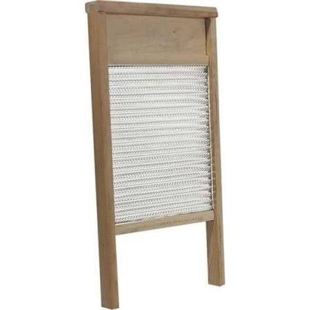 Galvanized Metal & Wood Washboard 12 x 24 R971