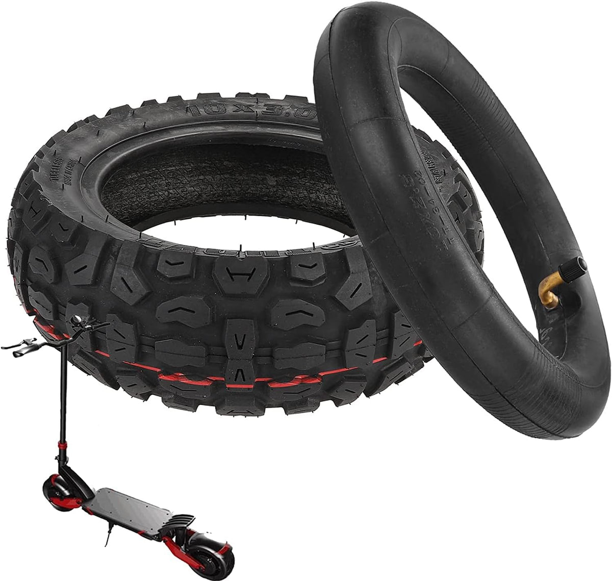 10 × 3 Tubeless Tire Pack of 2 F94613