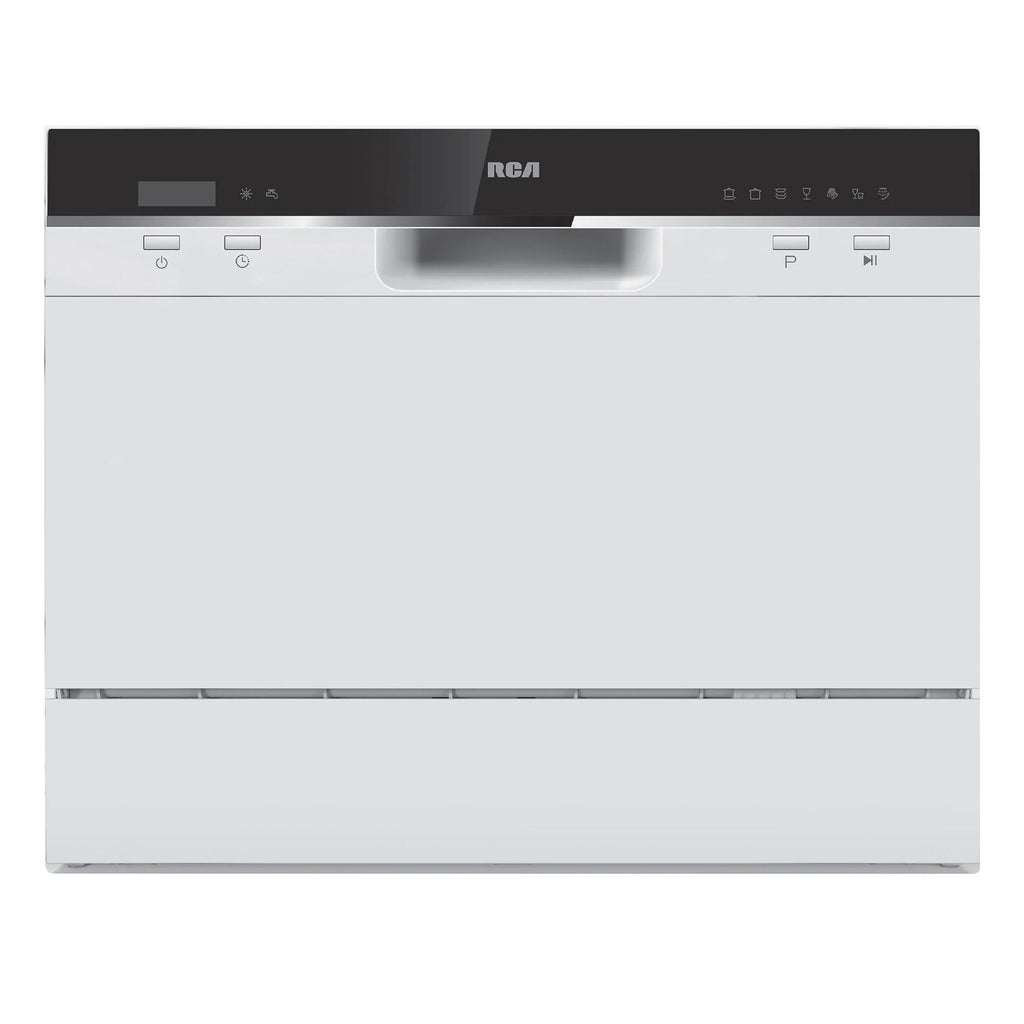 White Portable Countertop Dishwasher K364
