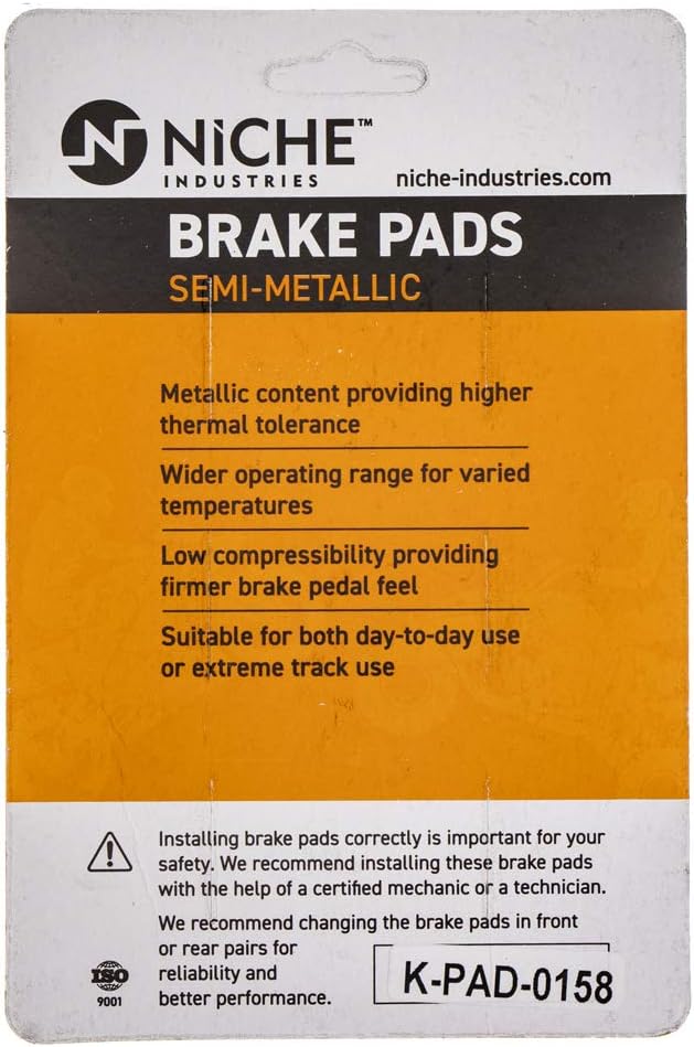 Brake Pad Set Semi-Metallic Pack of 2 P694