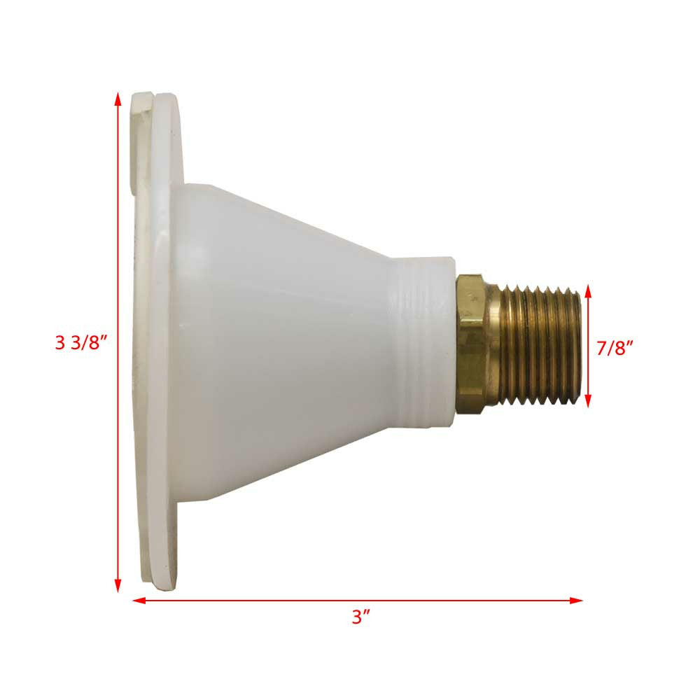 White Plastic Boat Speed Tap Z44372
