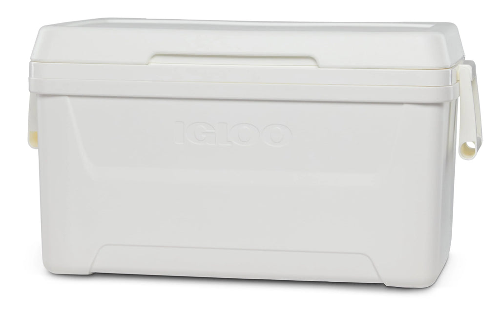 48 QT White Hard Sided Ice Chest Cooler N699457