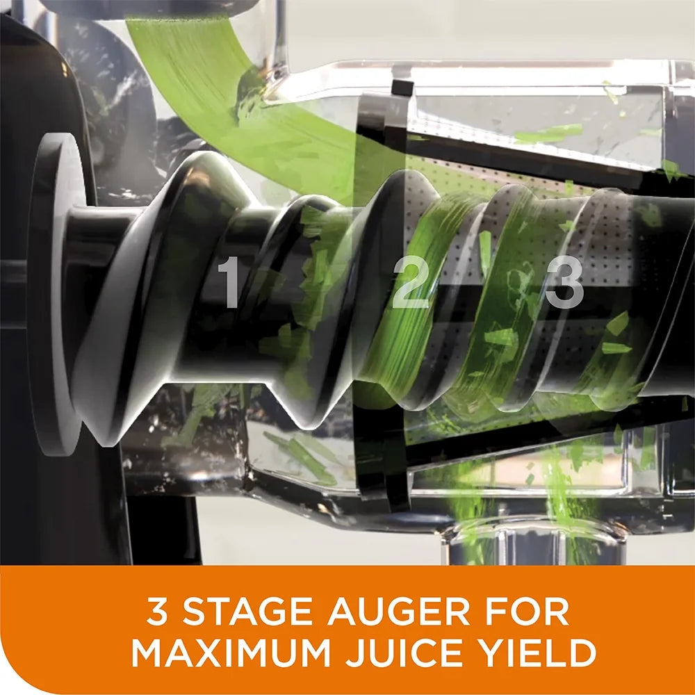 Silver Masticating Juicer R9737
