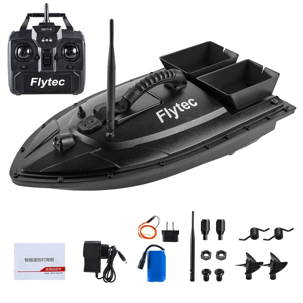 500M Remote Control Fishing Bait Boat with GPS L60147
