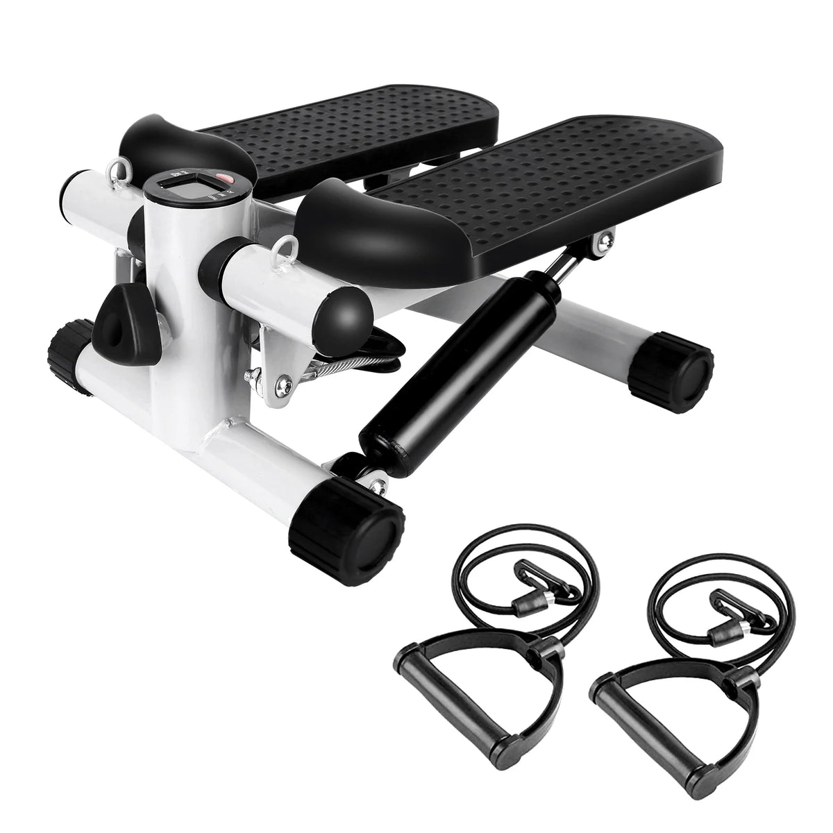 Mini Fitness Stepper with LCD Monitor Gray T89995