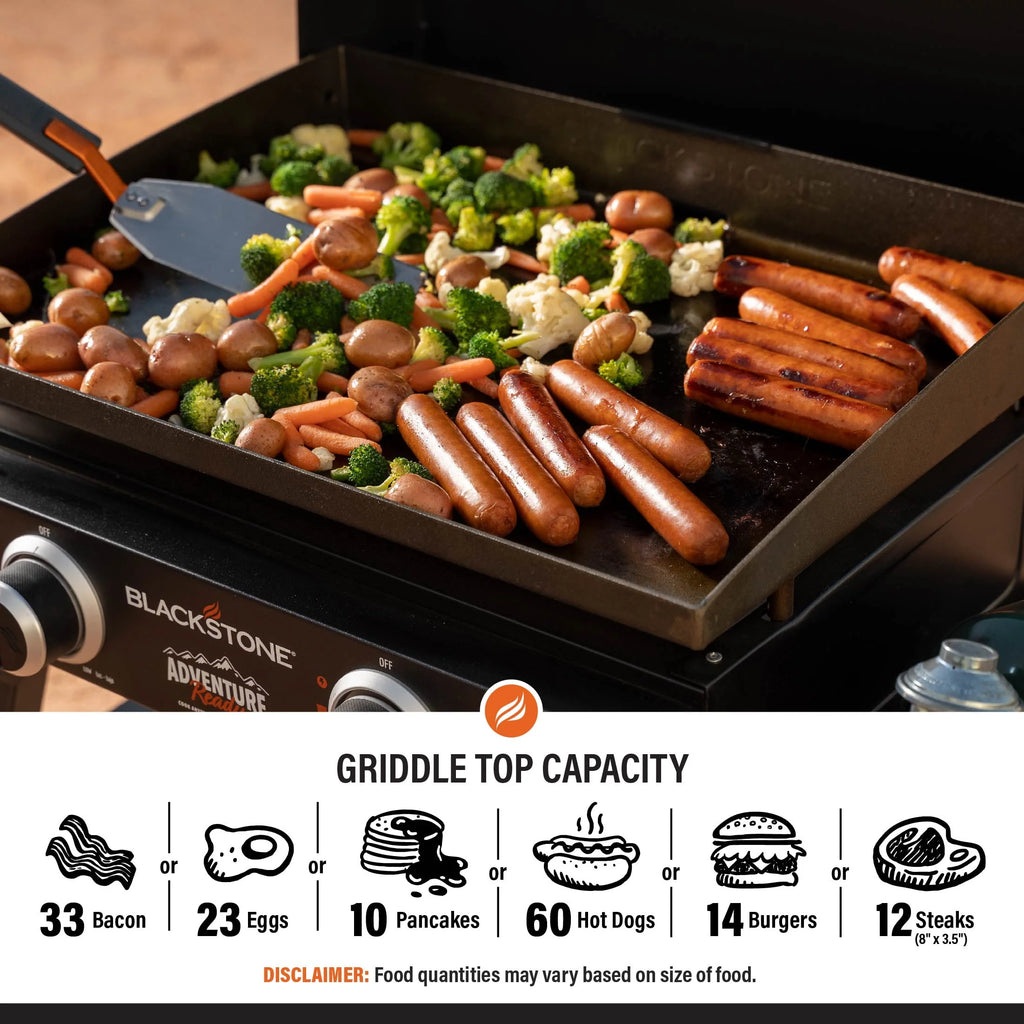 22 Propane Griddle with Stand and Adapter Hose Y54681