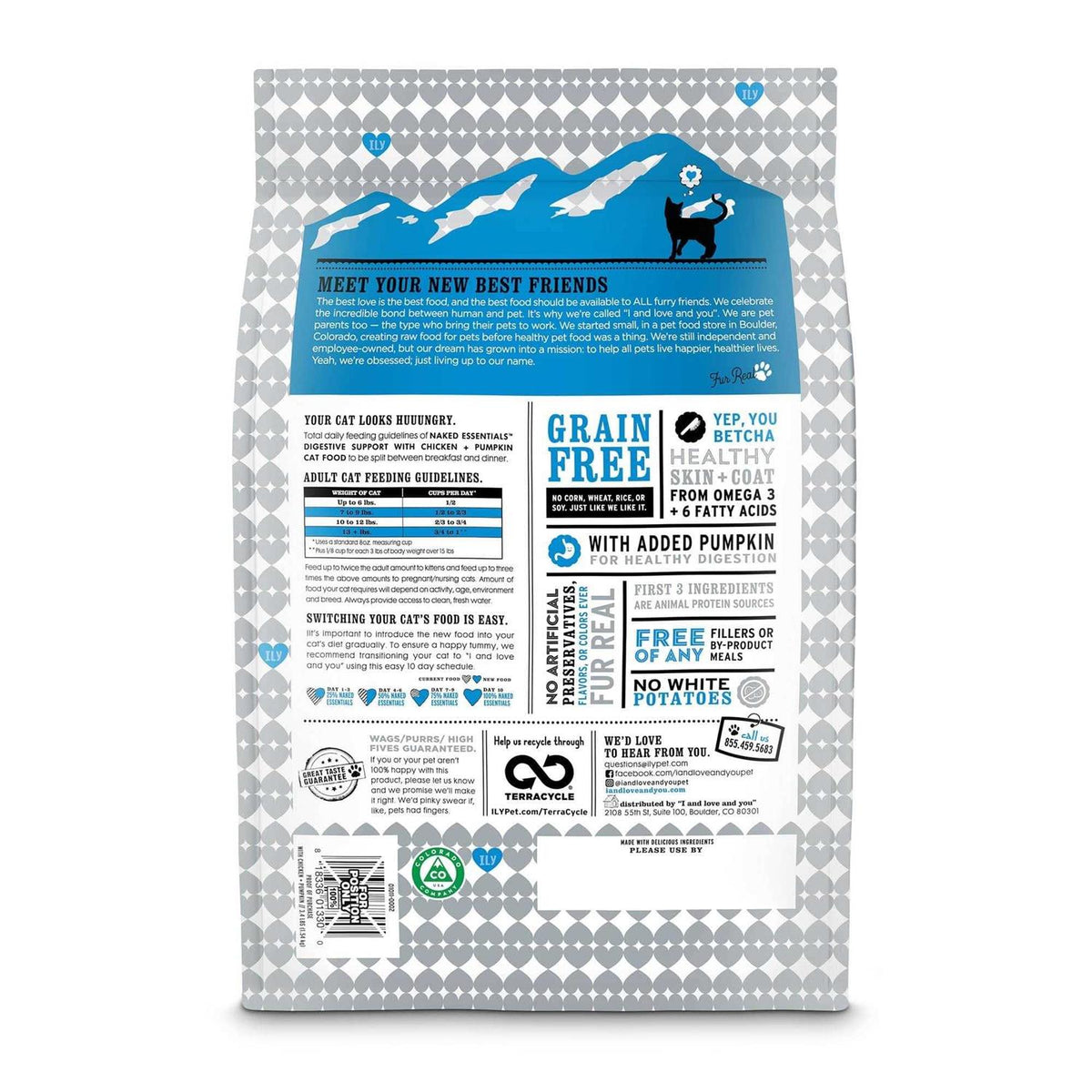 Chicken & Pumpkin Dry Cat Food N586