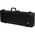 Black Molded Electric Guitar Case C698