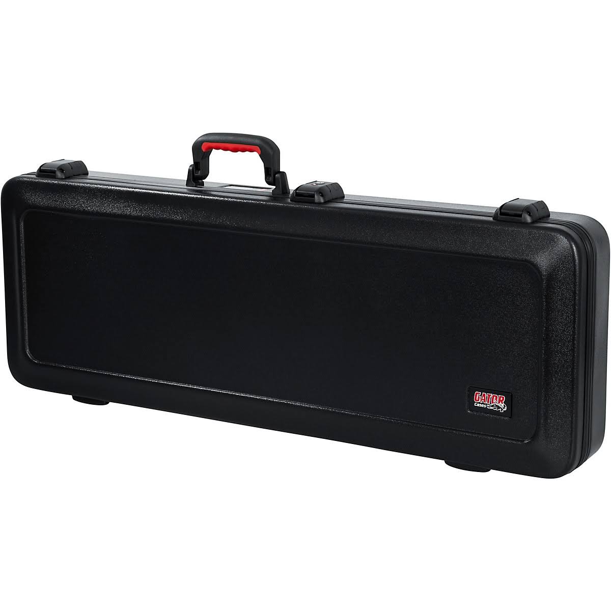 Black Molded Electric Guitar Case C698
