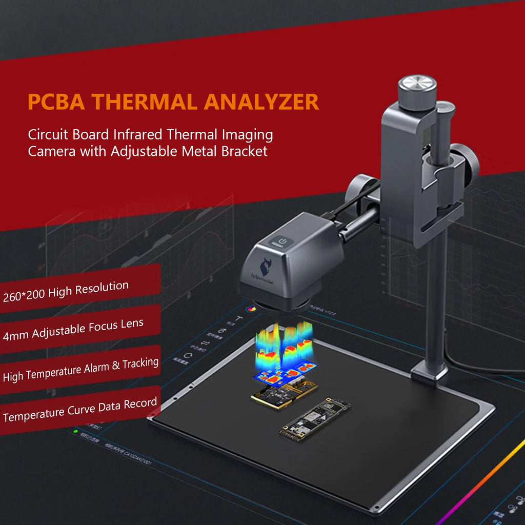 PCBA Thermal Analyzer 260x200 Circuit Board Infrared Thermal Imaging J632615