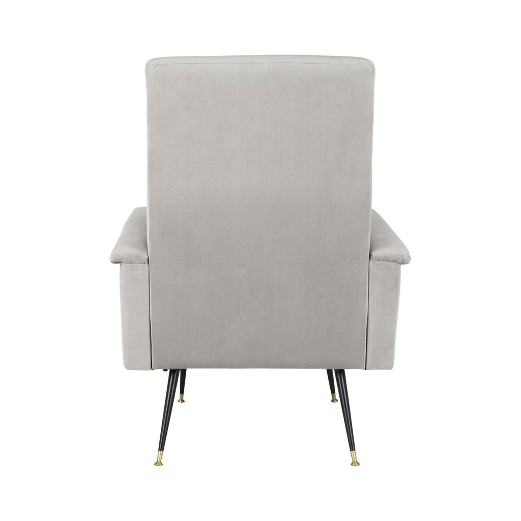 Velvet Retro Accent Chair J620