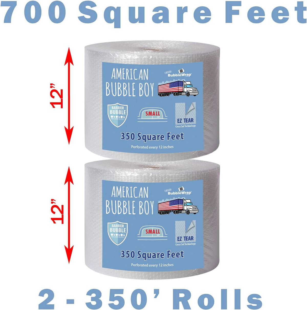 400' Medium Bubble Wrap X757