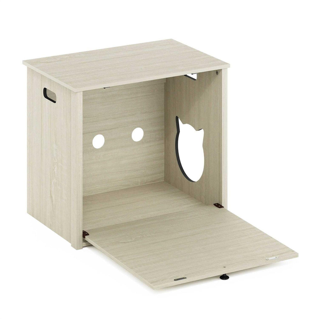 Small Cat Litter Box Enclosure with Single Door O3031