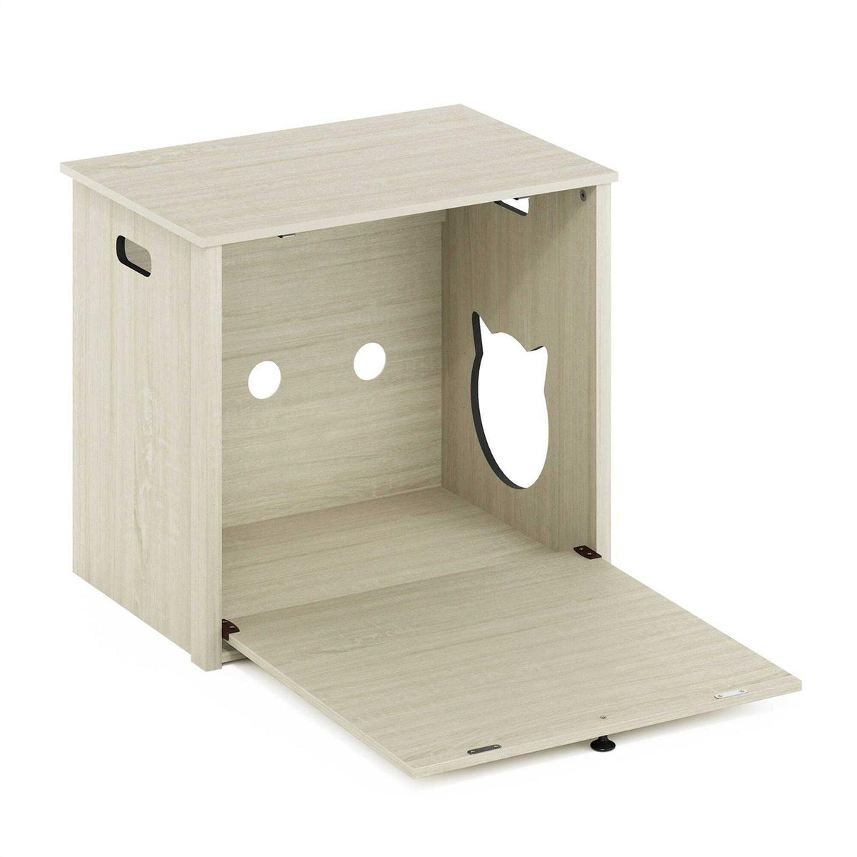 Small Cat Litter Box Enclosure with Single Door O3031