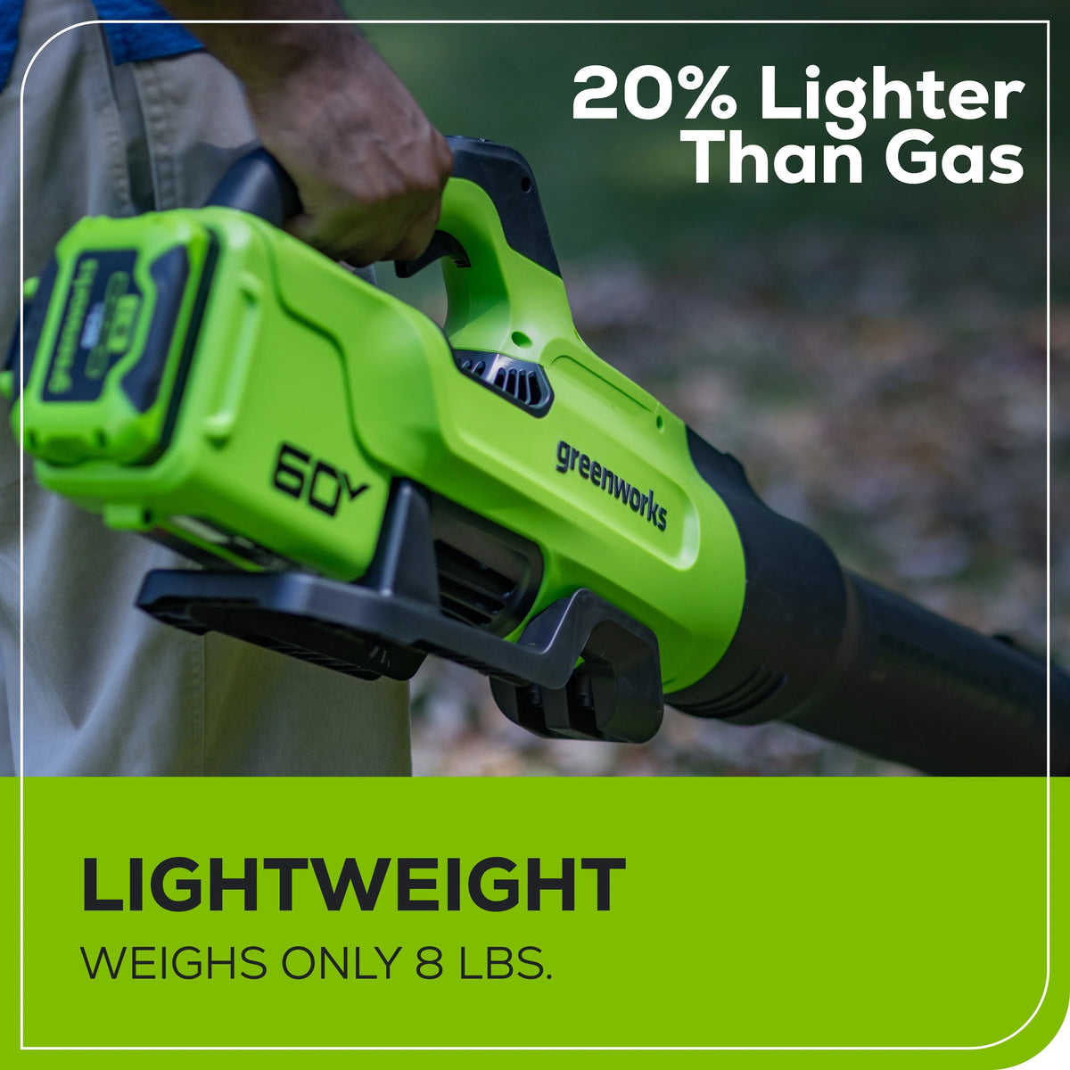 60V 630 CFM 170 MPH Leaf Blower with 2.5 Ah Battery & 3 Amp Charger Q1795