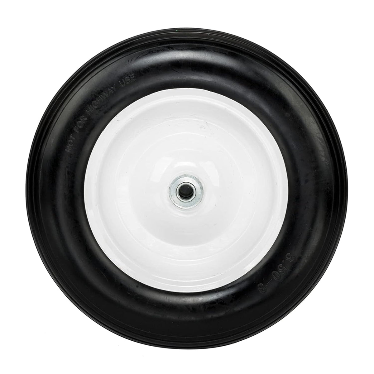 14.2" PU Solid Foaming Wheel Black Pack of 2 L8244