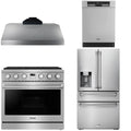36 Gas Range, Range Hood, Refrigerator and Dishwasher C82755