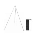 Portable Aluminum Alloy Campfire Tripod Folding Bracket Q5574