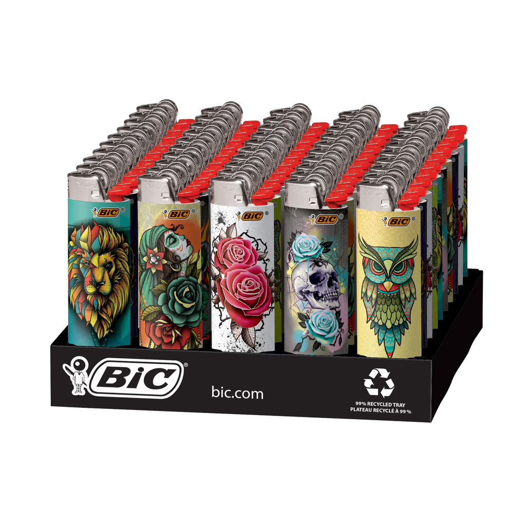 50 Count Assorted Lighter Designs Z293