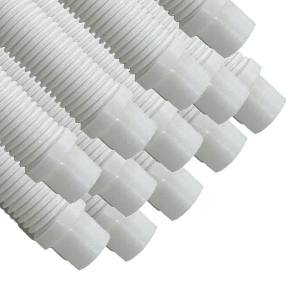 12 Pack Universal Pool Cleaner Suction Hose 48x22 White C91508