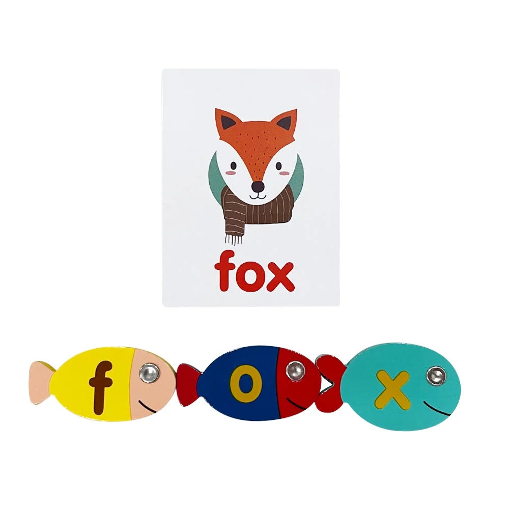 Montessori Wooden Magnetic Fishing Toy Y6020