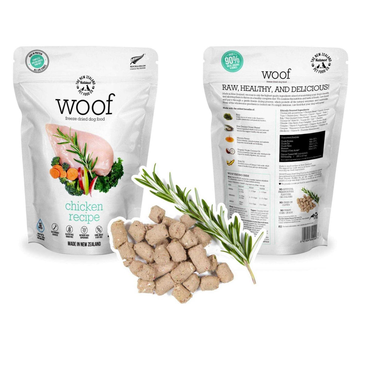 Chicken Freeze-Dried Dog Food Q2456