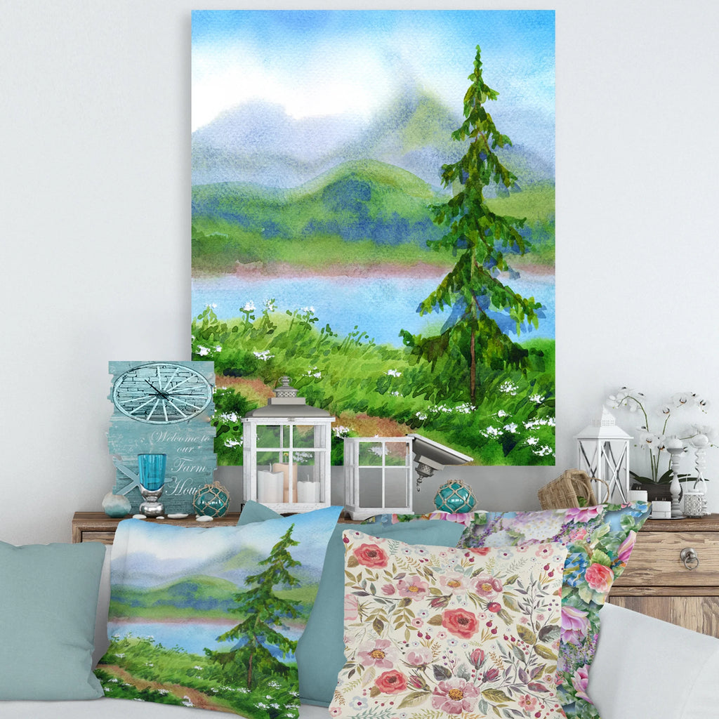 Traditional Canvas Wall Art Print O43613